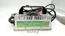 YILEIDE YILEIDE-E800W-48V15A Golf Cart Battery Charger, Silver